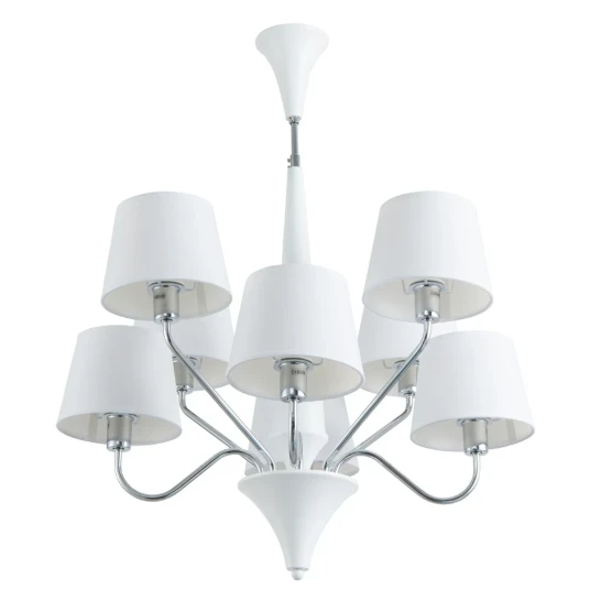 Фото Люстра на штанге Arte Lamp GRACIA A1528LM-8WH