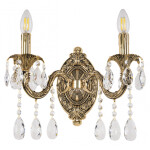 Фото 5 Бра с хрустальными подвесками AL7901B10/2/175 A GB Bohemia Ivele Crystal