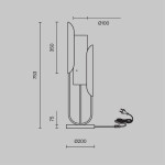 Фото 2 Настольный светильник Maytoni Z014TL-01G