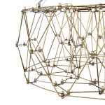 Фото 1 SL6602.203.48 Светильник подвесной ST-Luce Золотистый/Прозрачный LED 1*48W 4000K ГРАВЕТТА