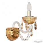 Фото 4 Бра 5402B/1/141 G Amber/M-1G K721 Bohemia Ivele Crystal