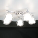 Фото 5 CL152157 Кристи Алюм.+Хром Св-к Люстра