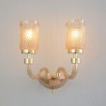 Фото 5 Бра Crystal Lux SILVESTRO AP2 AMBER