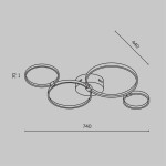 Фото 3 Потолочный светильник Maytoni MOD448CL-L35WK