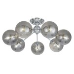 Фото 4 CL102170 Томми Хром+Дымч. Св-к Люстра