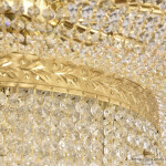Фото 2 Люстра спираль хрустальная 83221/80IV-250 G Bohemia Ivele Crystal