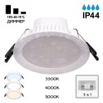 Фото 7 CLD008110V Акви Белый Св-к Встр. 7W*Мульти