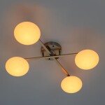 Фото 1 CL226A141 ATMAN Смарт Хром.Мат. Люстра Потолочная