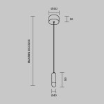 Фото 3 Подвесной светильник Maytoni MOD534PL-L4B3K1