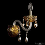 Фото 3 Бра 5417B/1/165 G Amber/M-1F K721 Bohemia Ivele Crystal