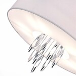 Фото 1 SL1353.103.05 Люстра подвесная ST-Luce Хром/Белый E14 5*60W NETTUNO