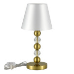 Фото 3 SL2003.304.01 Прикроватная лампа ST-Luce латунь/белый E27 1*40W АВРОРА