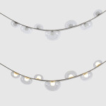 Фото 2 Светильник подвесной Crystal Lux BOSQUE SP7 L3000 GREY/TRANSPARENT