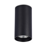 Фото 2 ST157.442.15 Светильник потолочный Черный LED 1*15W 4000K 1 200Lm Ra>90 60° IP44 D75xH140 220-265V Накладные светильники