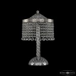 Фото 1 Настольная лампа столб хрустальный 19201L4/25IV Ni Balls