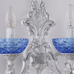 Фото 2 Бра хрустальные AL7801B15/3/175 B WMN P Aquamarine/M-1F Bohemia Ivele Crystal