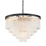 Фото 1 Люстра Odeon 10A black/frost