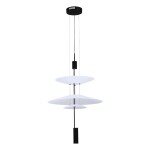 Фото 3 SL6101.413.01 Люстра подвесная ST-Luce Черный/Белый LED 1*15W 3000K ИСОЛА