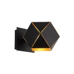 Фото 3 SL258.401.01 Бра ST-Luce Черный/Черный, Золото E14 1*40W ENIGMA