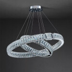 Фото 1 Люстра D8010P/2R/D800+600 silver