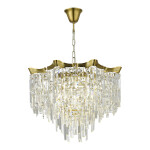 Фото 4 SL1659.303.10 Светильник подвесной ST-Luce Латунь/Прозрачный E14 10*60W OFELIA