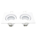 Фото 3 ST255.528.02 Св-к встр. Белый GU10 2*50W  IP65 L180xW90xH40 220V Без ламп Встраиваемые светильники