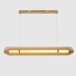 Фото 2 Светильник подвесной Crystal Lux AMARILLO SP70W LED BRASS