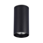 Фото 2 ST157.432.15 Светильник потолочный Черный LED 1*15W 3000K 1 200Lm Ra>90 60° IP44 D75xH140 220-265V Накладные светильники