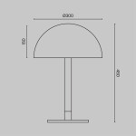 Фото 1 Настольный светильник Maytoni Z012TL-L8B3K