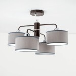 Фото 1 CL428241 Форма Кофе+Серый Св-к Люстра