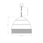 Фото 1 Потолочный подвесной светильник