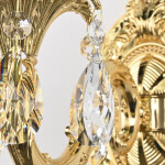 Фото 5 Бра с хрустальными подвесками AL7901B10/1/175 A G Bohemia Ivele Crystal