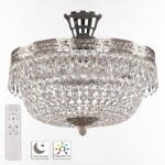 Фото 5 Люстра светодиодная хрустальная 19011/35IV/LED-DIM Ni Bohemia Ivele Crystal