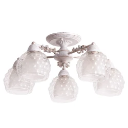 Фото Потолочная люстра Arte Lamp MALINA A7695PL-5WG