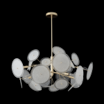 Фото 3 Люстра Crystal Lux DANDELION SP10 GOLD