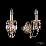 Фото 2 Бра хрустальные 1402B/1/141 G M721