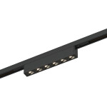 Фото 2 ST666.446.05 Магнитный трековый светильник Черный LED 1*5W 4000K 220Lm Ra>90  IP20 L100xW10xH18 24V SUPER5