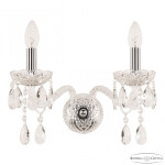 Фото 2 Бра хрустальные 107B/2/165 Ni Bohemia Ivele Crystal