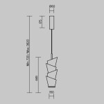 Фото 1 Подвесной светильник Maytoni MOD374PL-L28W3K