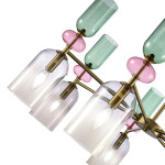 Фото 1 SL2000.202.07 Люстра потолочная ST-Luce Золотистый/Дымчатый E14 7*40W GEA