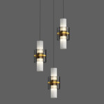 Фото 3 Подвесной светильник MD22001004-3B gold