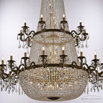 Фото 3 Люстра хрустальная AL2111H201/20+10/160OL/2D AGB Bohemia Ivele Crystal