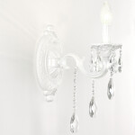 Фото 3 Бра хрустальные AL7801B10/1/175 B WG Bohemia Ivele Crystal