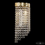 Фото 2 Бра хрустальные 83401BL/15IV-33 G R Bohemia Ivele Crystal