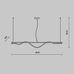 Фото 2 Подвесной светильник Maytoni MOD166PL-L20G3K