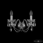 Фото 2 Бра хрустальные 1402B/2/160 Ni Bohemia Ivele Crystal