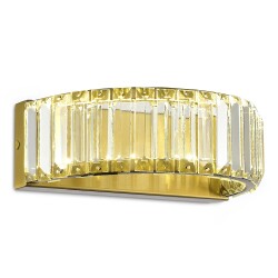 Фото SL1622.301.01 Светильник настенный ST-Luce Латунь/Прозрачный LED 1*13W 4000K ТИВОЛИ