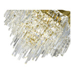 Фото 2 SL1659.302.07 Светильник потолочный ST-Luce Латунь/Прозрачный E14 7*60W OFELIA