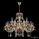 Фото 2 Люстра 5417/10+5/240 G Shampan/M-1H Bohemia Ivele Crystal