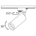 Фото 3 Трековый светильник Technical TR004-1-GU10-RG